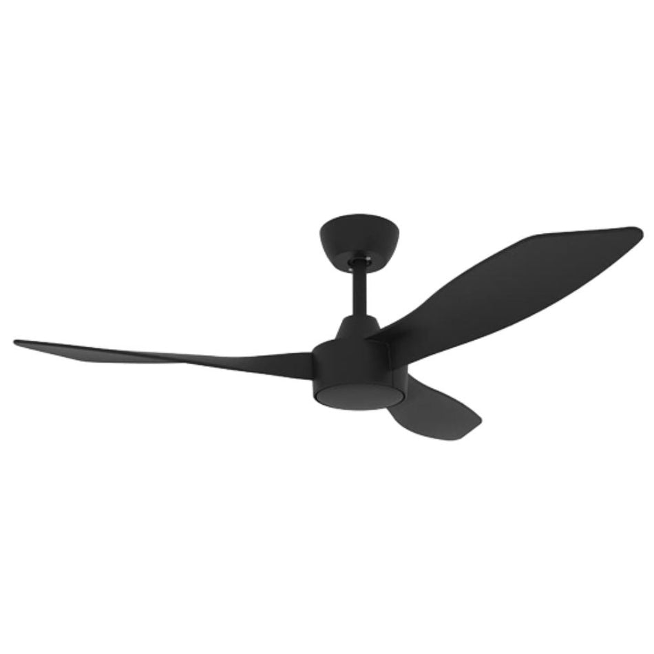 BLAST-48 - 3 Blade 48" 1220mm DC Ceiling Fan with Optional Light Kit - Black