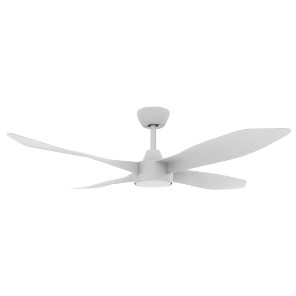 BLAST-52 - 4 Blade 52" 1320mm DC Ceiling Fan with Optional Light Kit - White