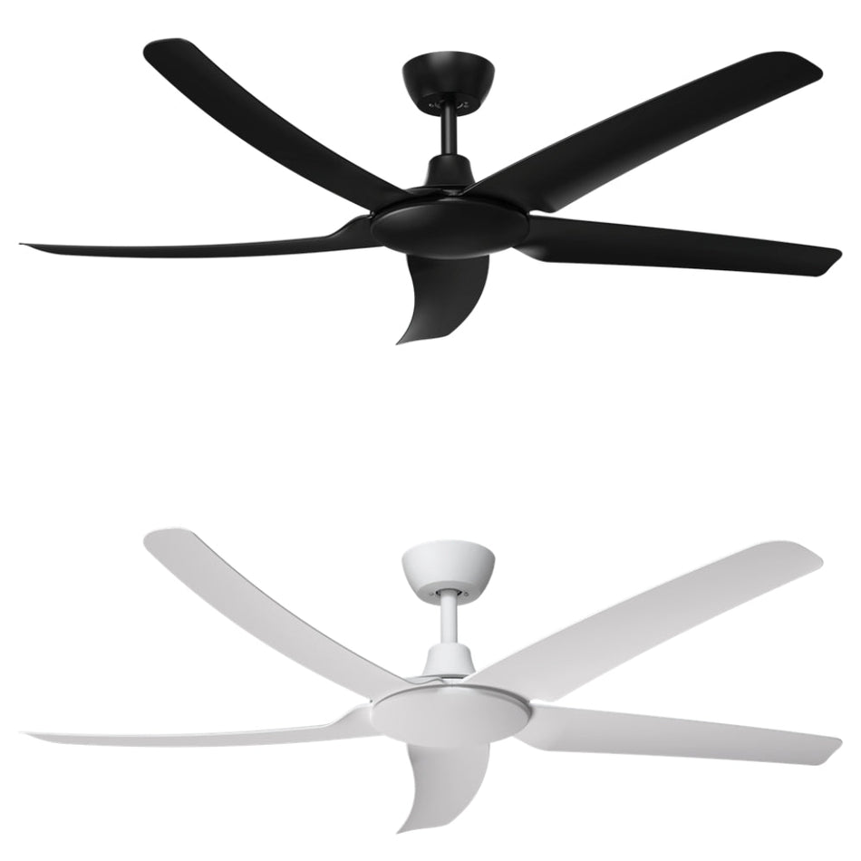 HOVER-56 - 5 Blade 56" 1420mm DC Ceiling Fan  - Black