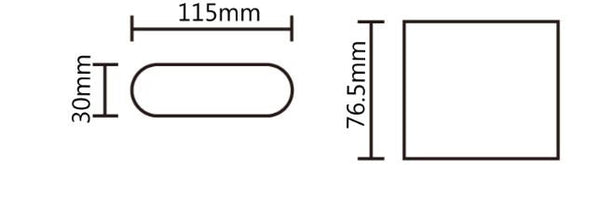 Surface Mounted Step Light 10w St6050