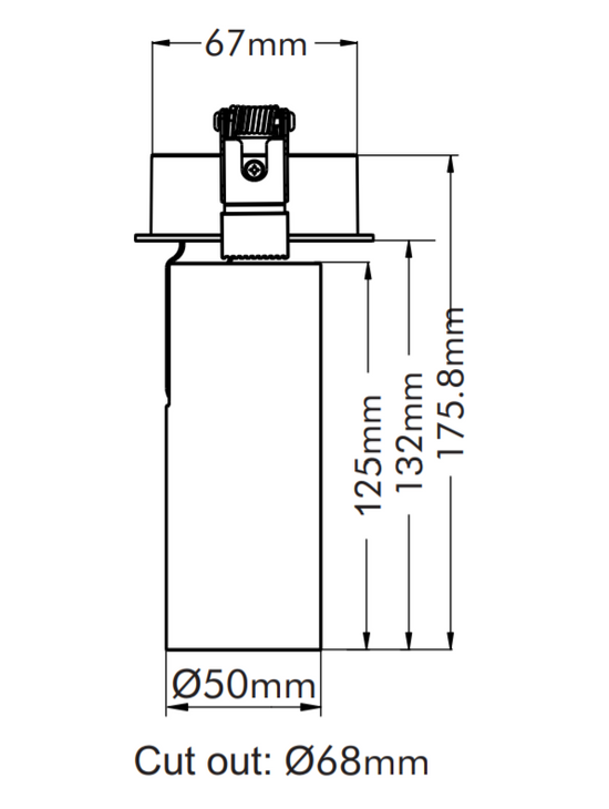 Recessed Track Light Th21