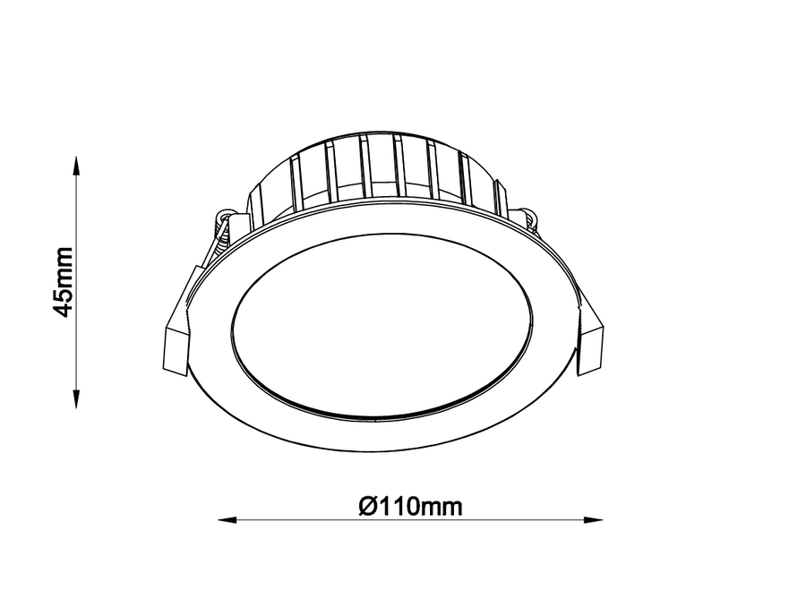 DL0110 10W LED Downlight