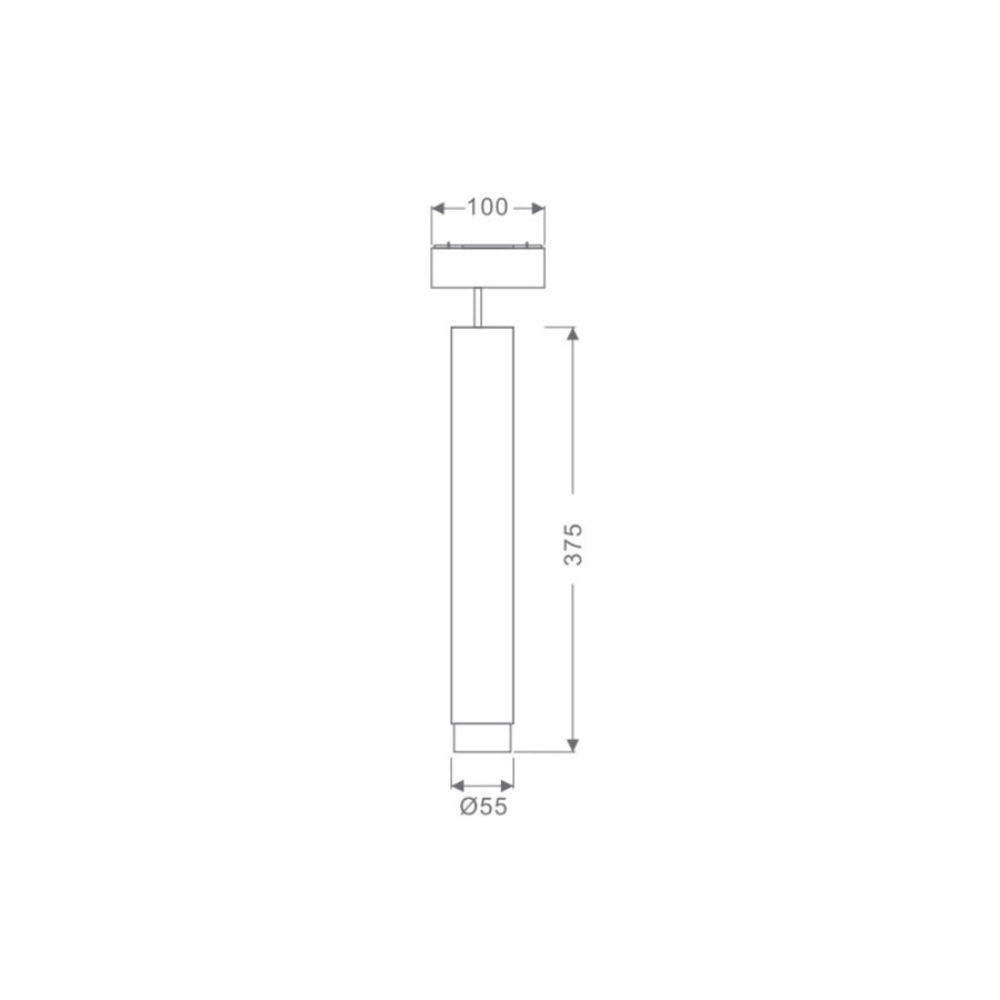Magnetic Led 10w Track Suspened Pendant Light 601241