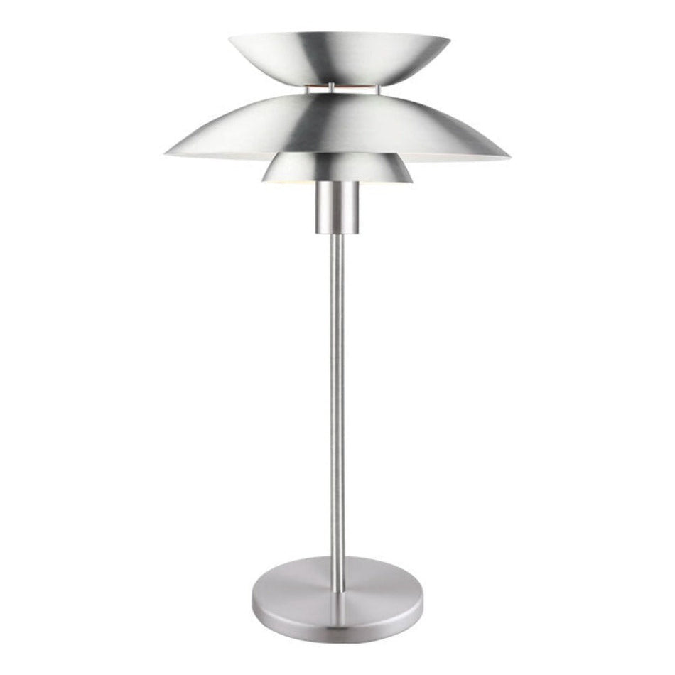 ALLEGRA-TL TABLE LAMP 1 X E27 240V - Satin Chrome