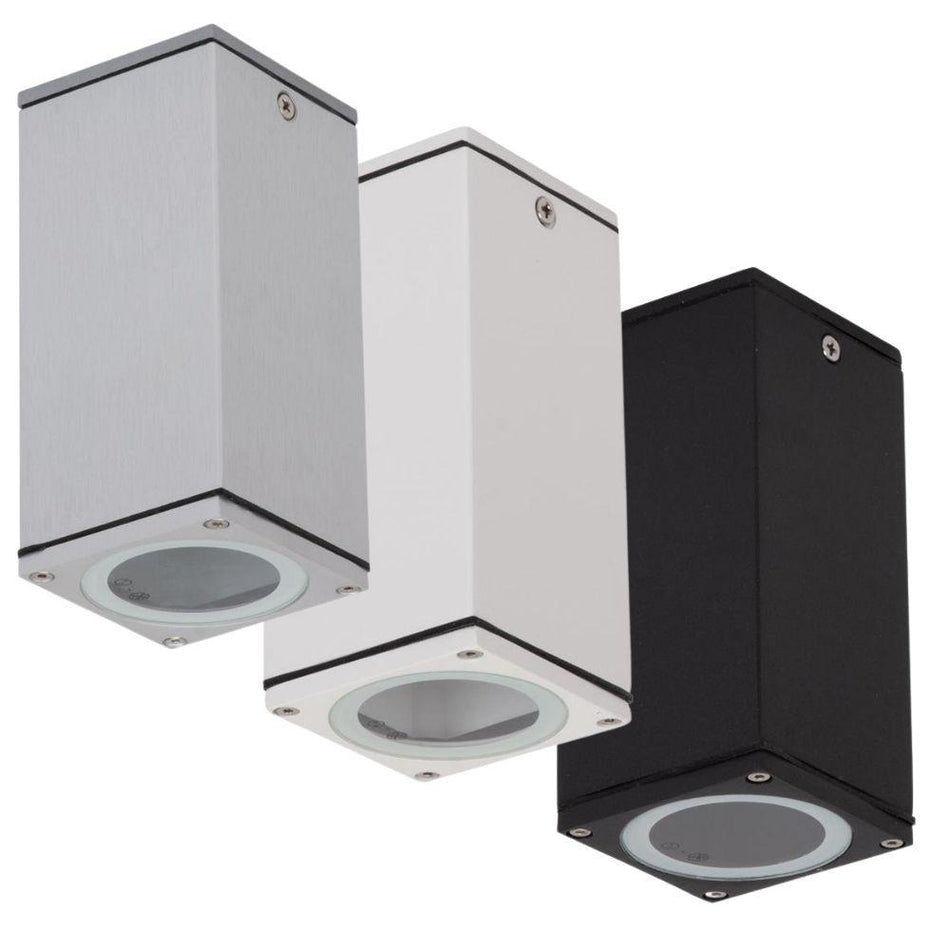 ALPHA-SM Surface Mount Exterior Downlight GU10 LED 6W 240V IP65 - Textured Black