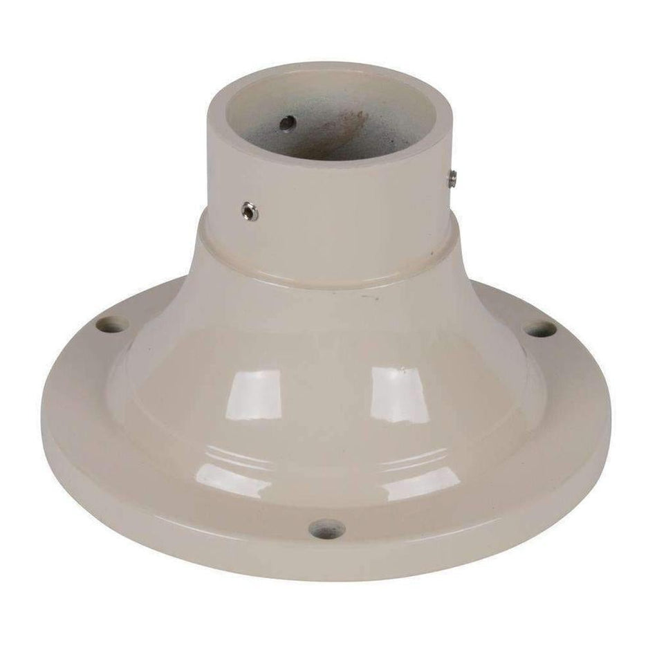 BB-100 - Bollard Base to suit 60-76mm Post Powder Coated Finish - Beige