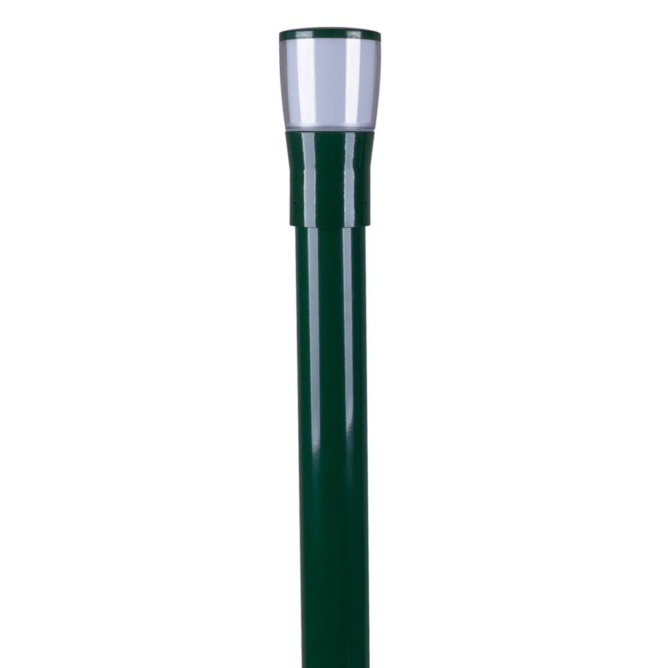 BL-200-1M-KIT - Conical Opal Bollard Head 1M Kit Garden Light Powder Coated Finish - Green