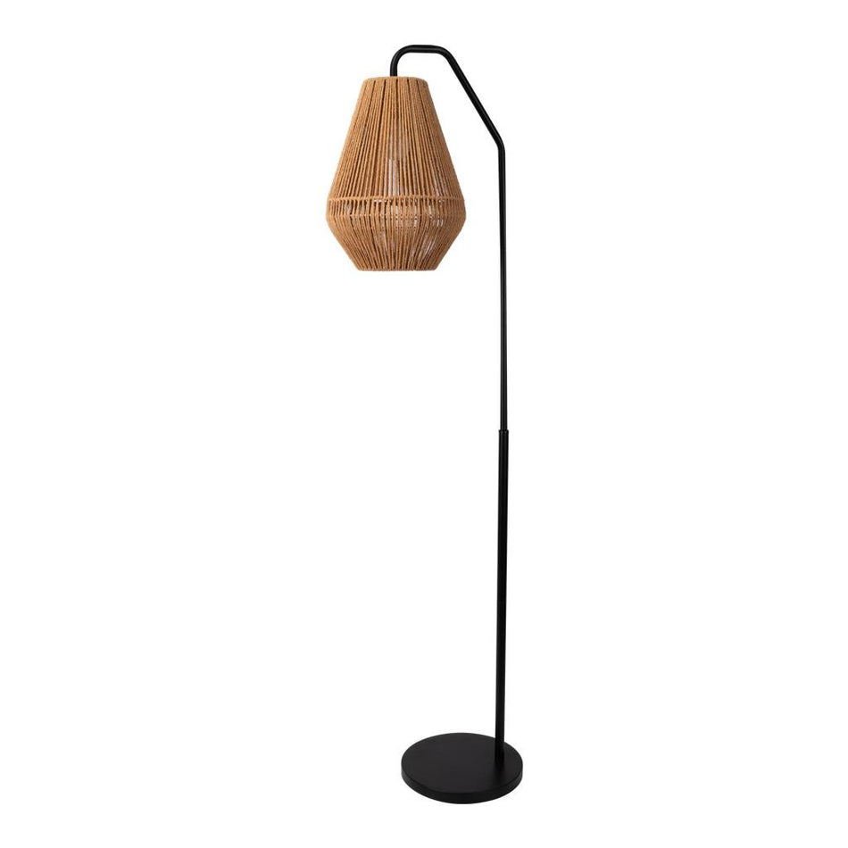 CARTER-FL - Paper Rope Floor Lamp - Natural