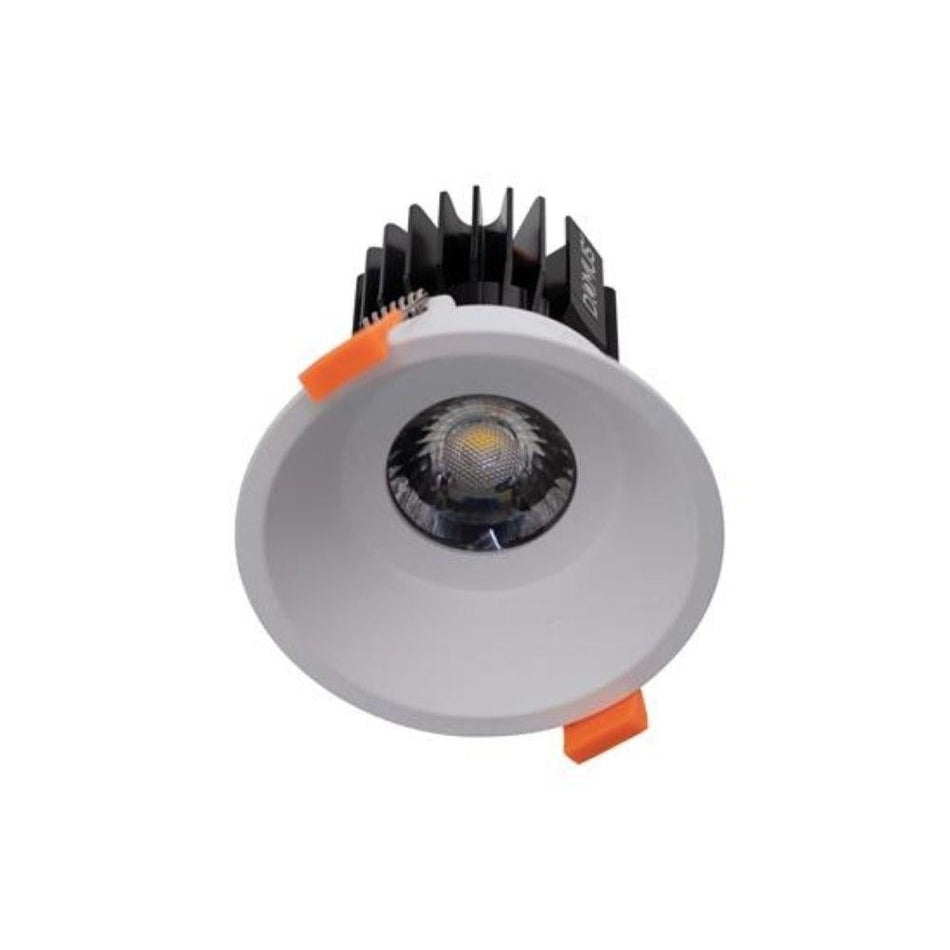 CELL-17-D90 - 17W LED Dimmable D90 Fixed Deepset Downlight - 5000K - White