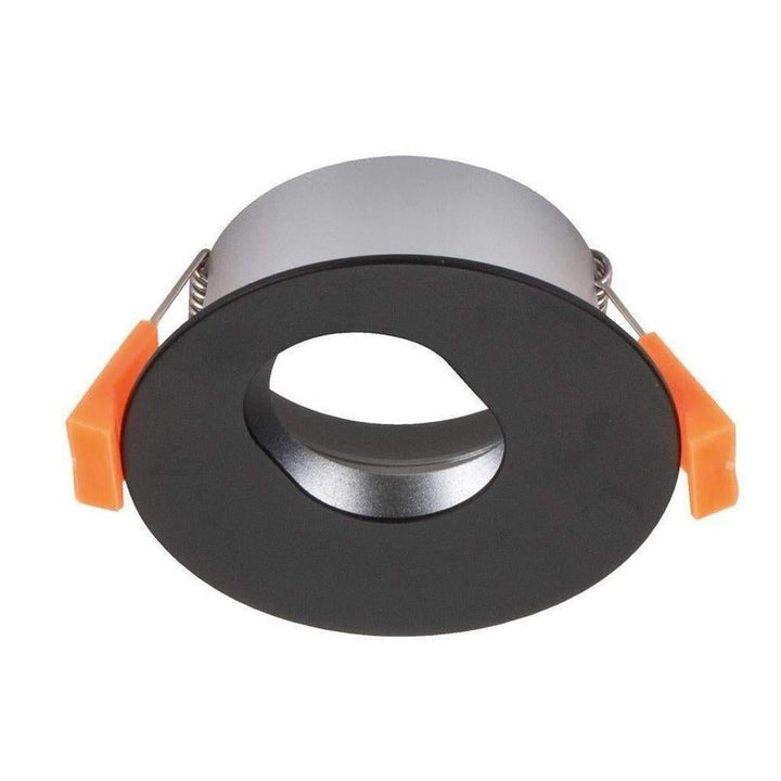 CELL-K75 - Mini Keyhole K75 Downlight Frame To Suit CELL Downlight Module Series - Black