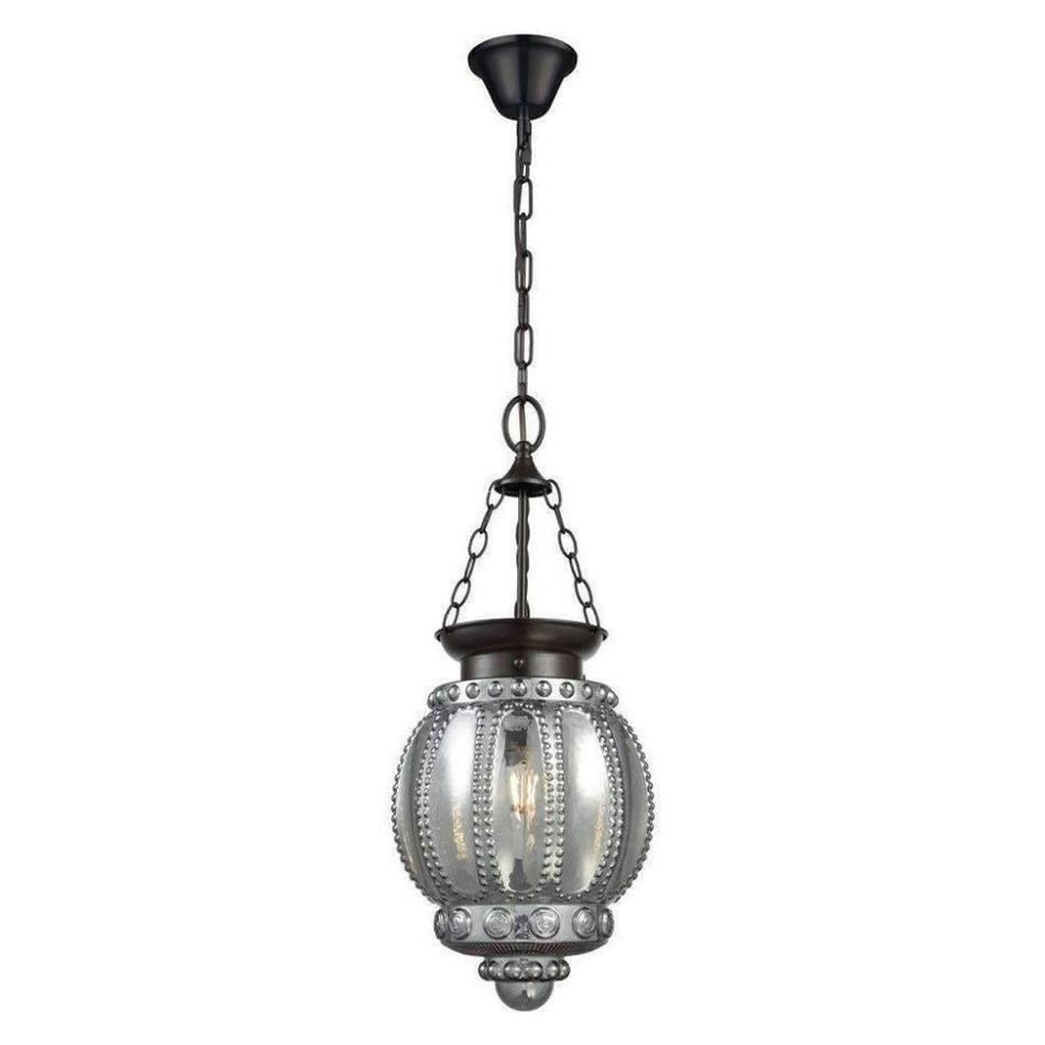 CHELSEA - 1 Light Lantern Pendant - Opal