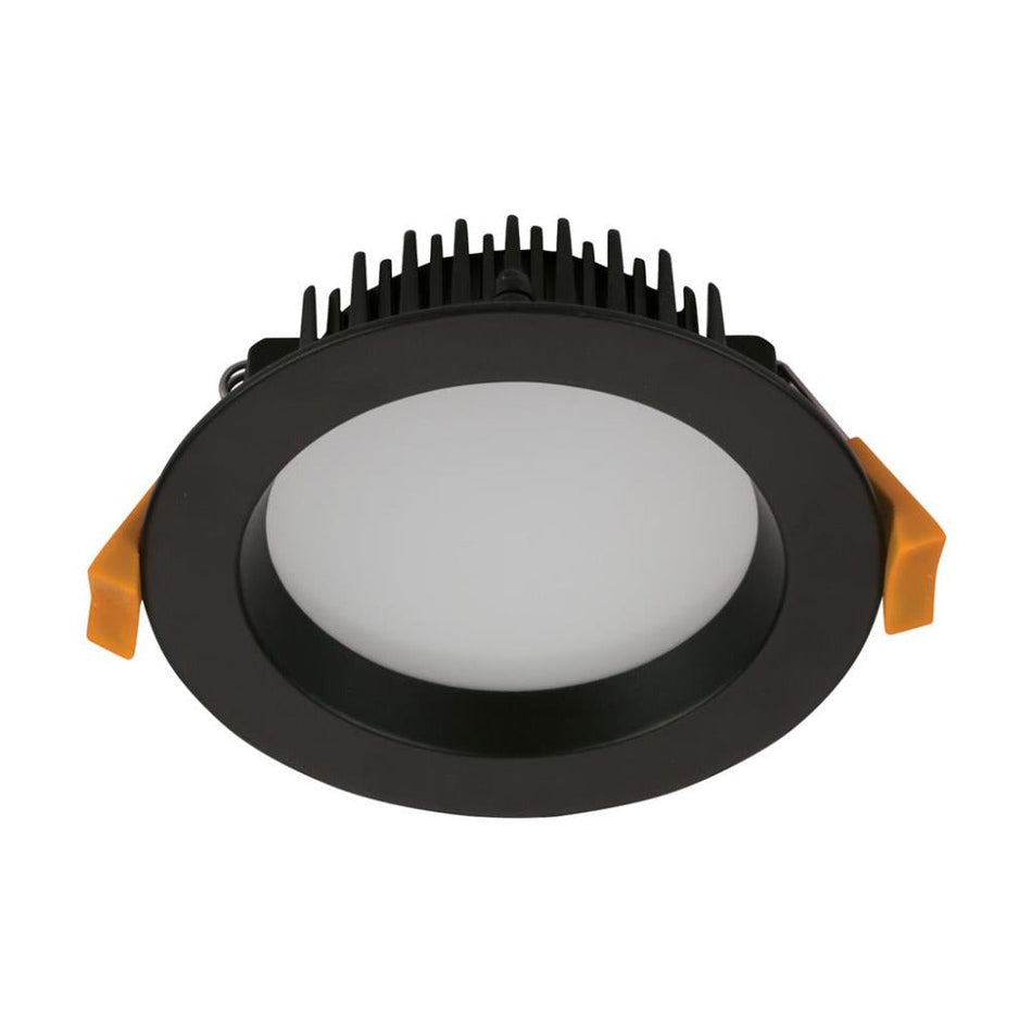 DECO-13-DALI - DALI Dimmable 13W LED Round/Square Deep Face Downlight IP44 - Black