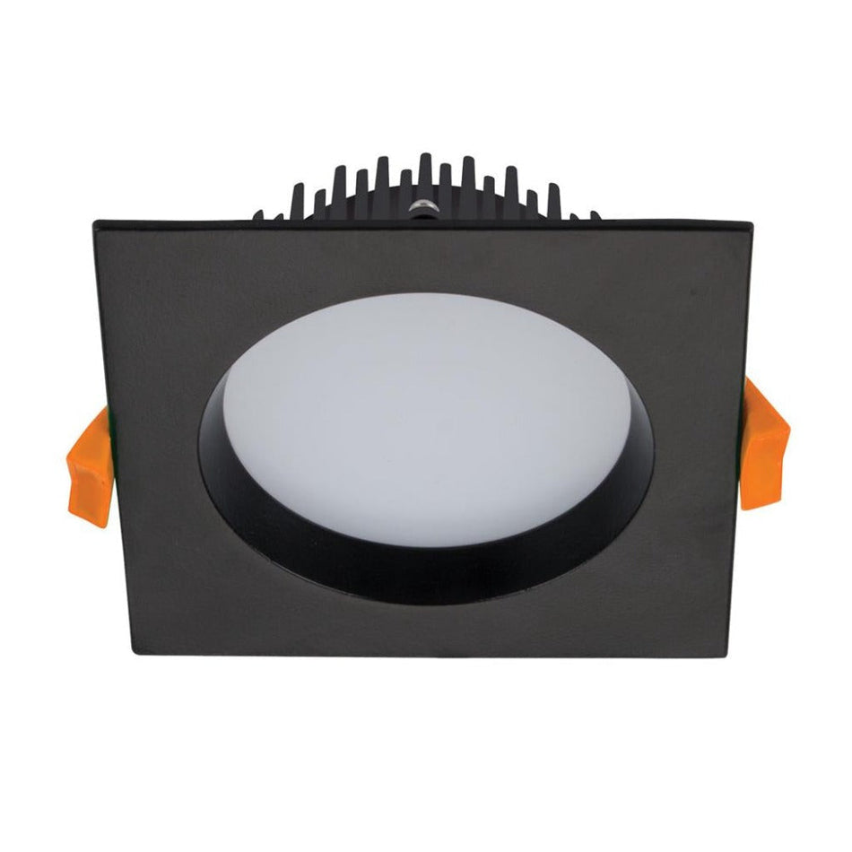DECO-13-DALI - DALI Dimmable 13W LED Round/Square Deep Face Downlight IP44 - Black