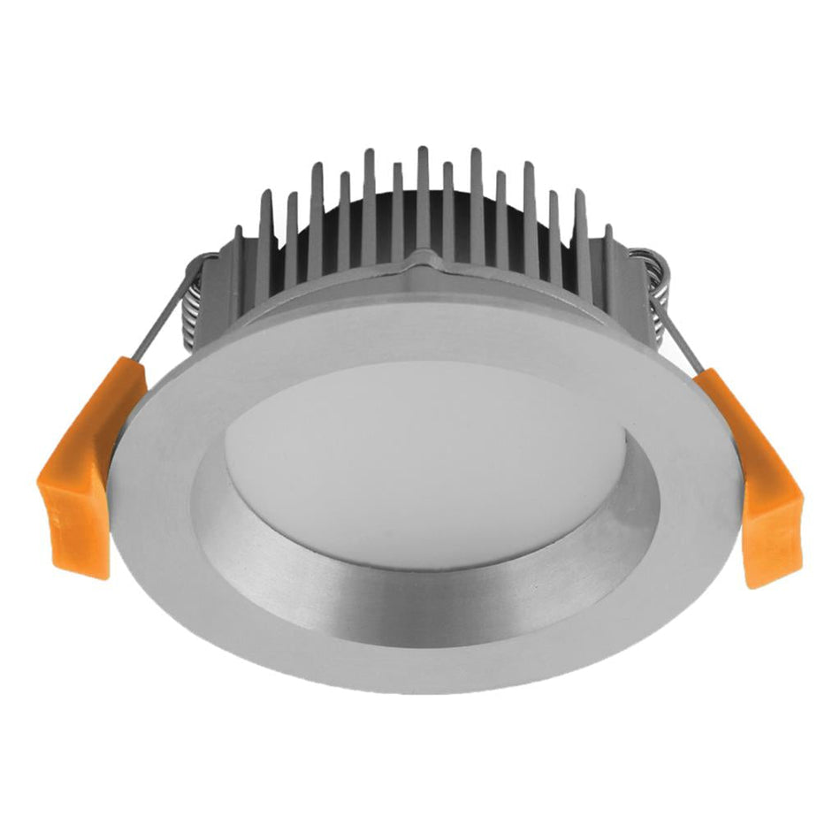 DECO-8-DALI - DALI Dimmable 8W LED Tri-Colour Mini Round Deep Face Downlight IP44 - Aluminium