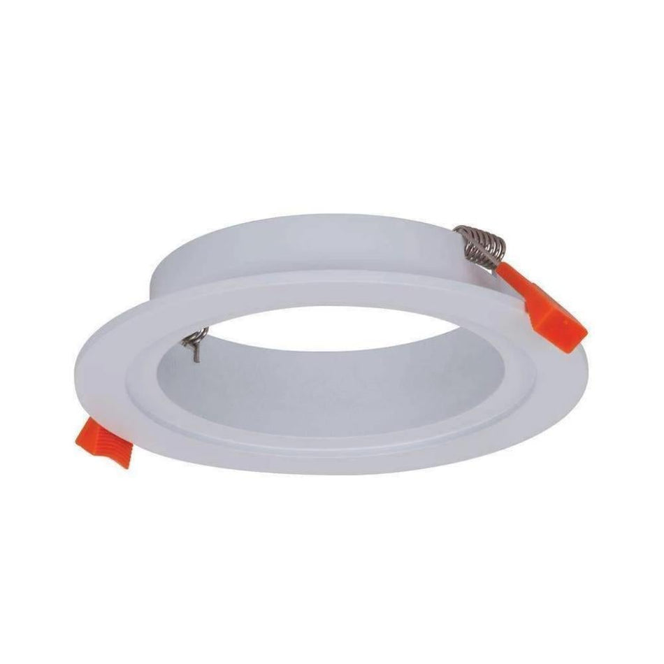 DECO-ADAP - 140mm Adapter Plate to suit DECO-13 Round - White
