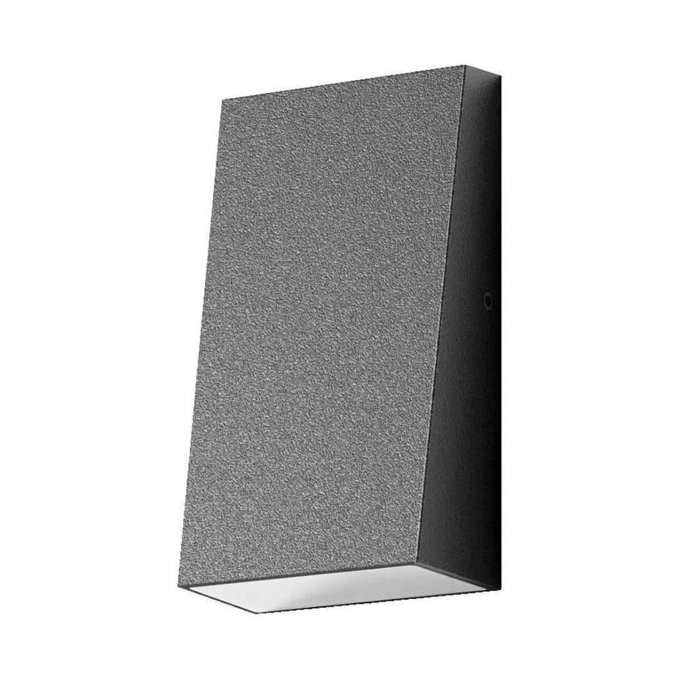 EDGE-4 - 4W LED Modern Exterior Down Only Steplight Wall Light IP65 - Dark Grey