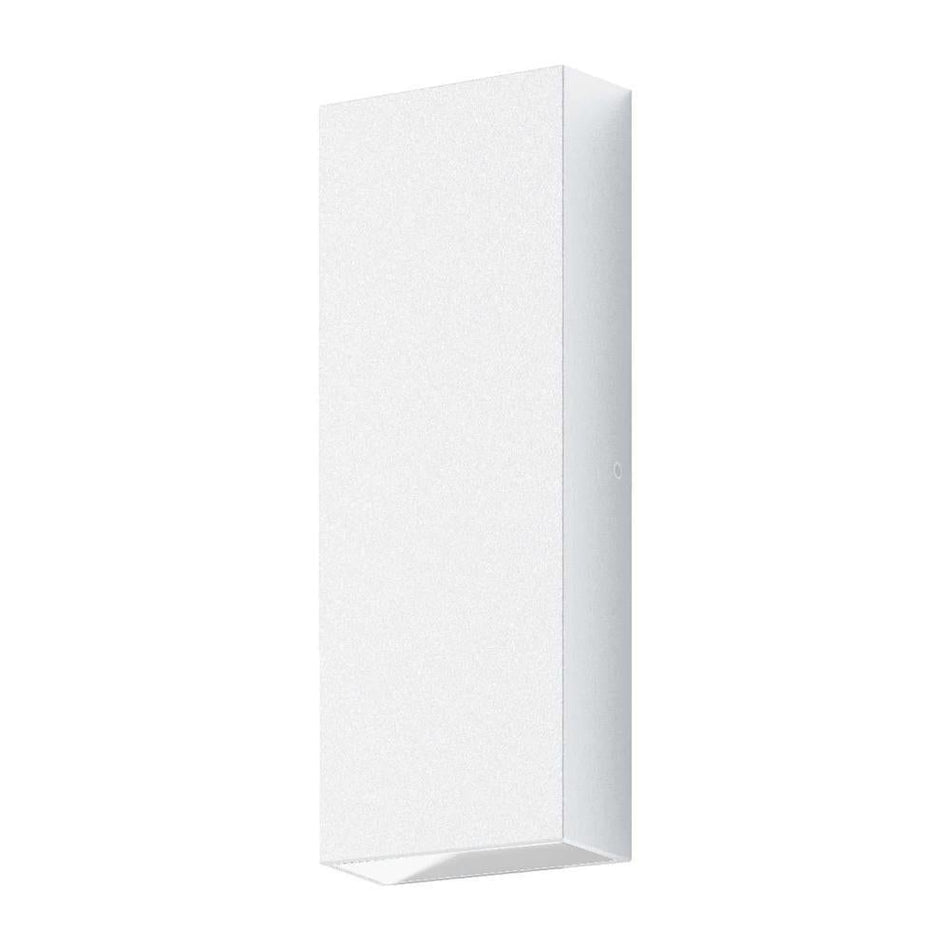 EDGE-8 - 8W LED Modern Exterior Up/Down Wall Light IP65 - White