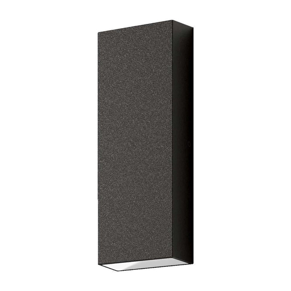 EDGE-8 - 8W LED Modern Exterior Up/Down Wall Light IP65 - Black