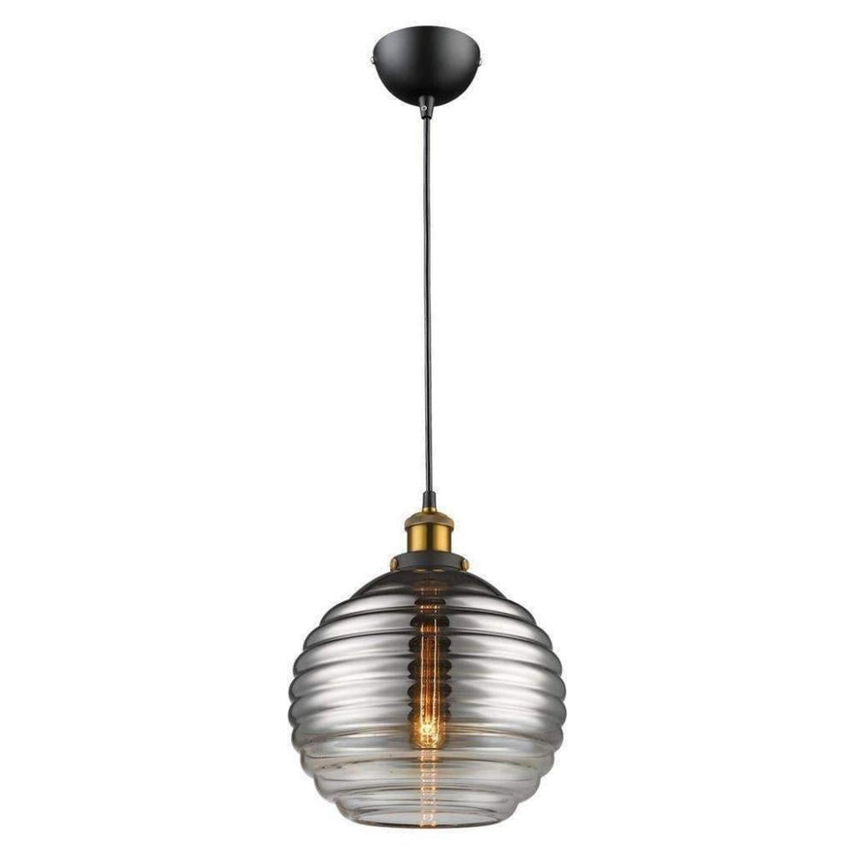 EVA - 1 Light Pendant - Grey