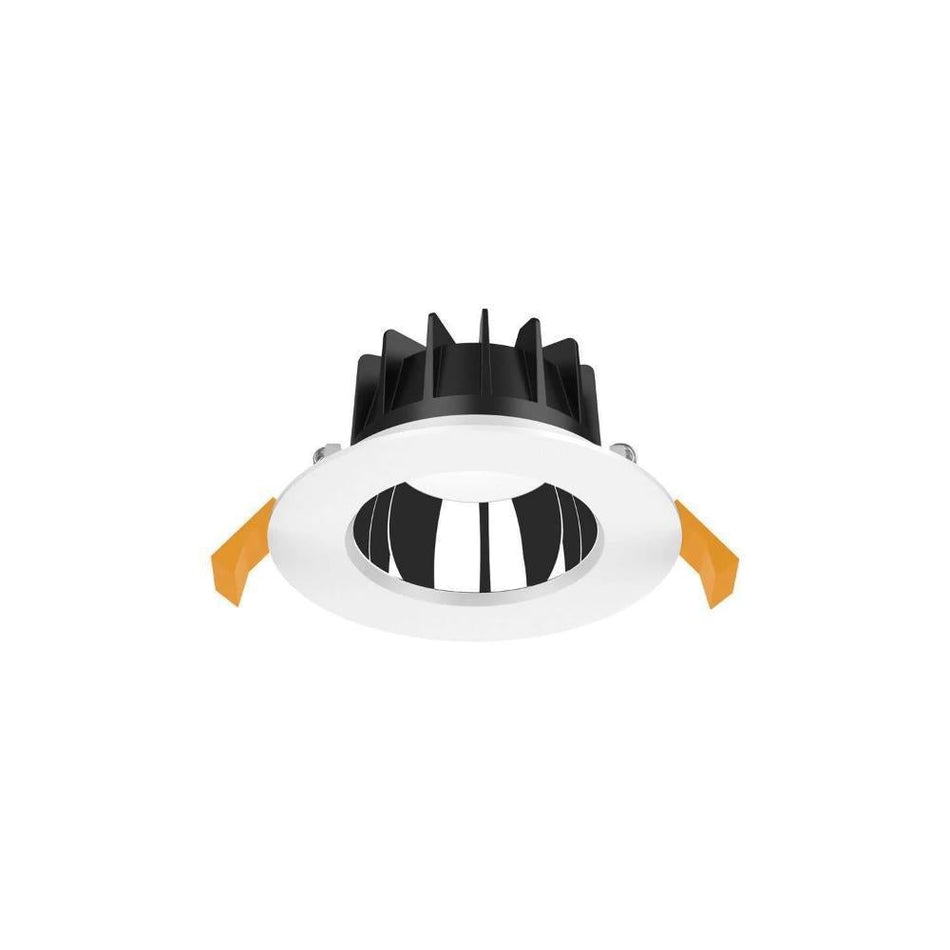 EXPO - 10W/25W/35W LED Tri-Colour Dimmable Low Glare Polished Reflector Deepset Downlight IP44 - White