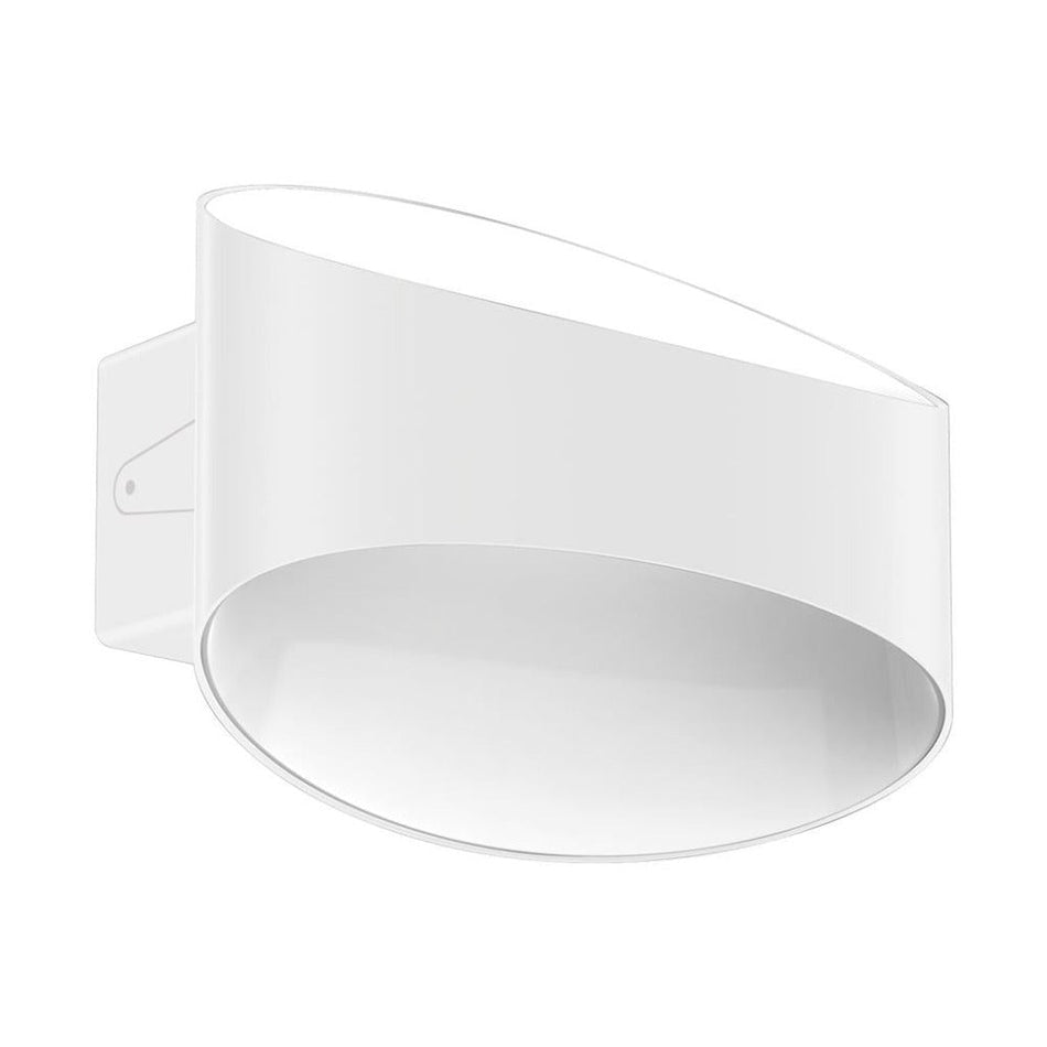 GLOW-8 - 8W LED Tri-Colour Dimmable Up/Down LED Wall Light IP20 - TRIO - White