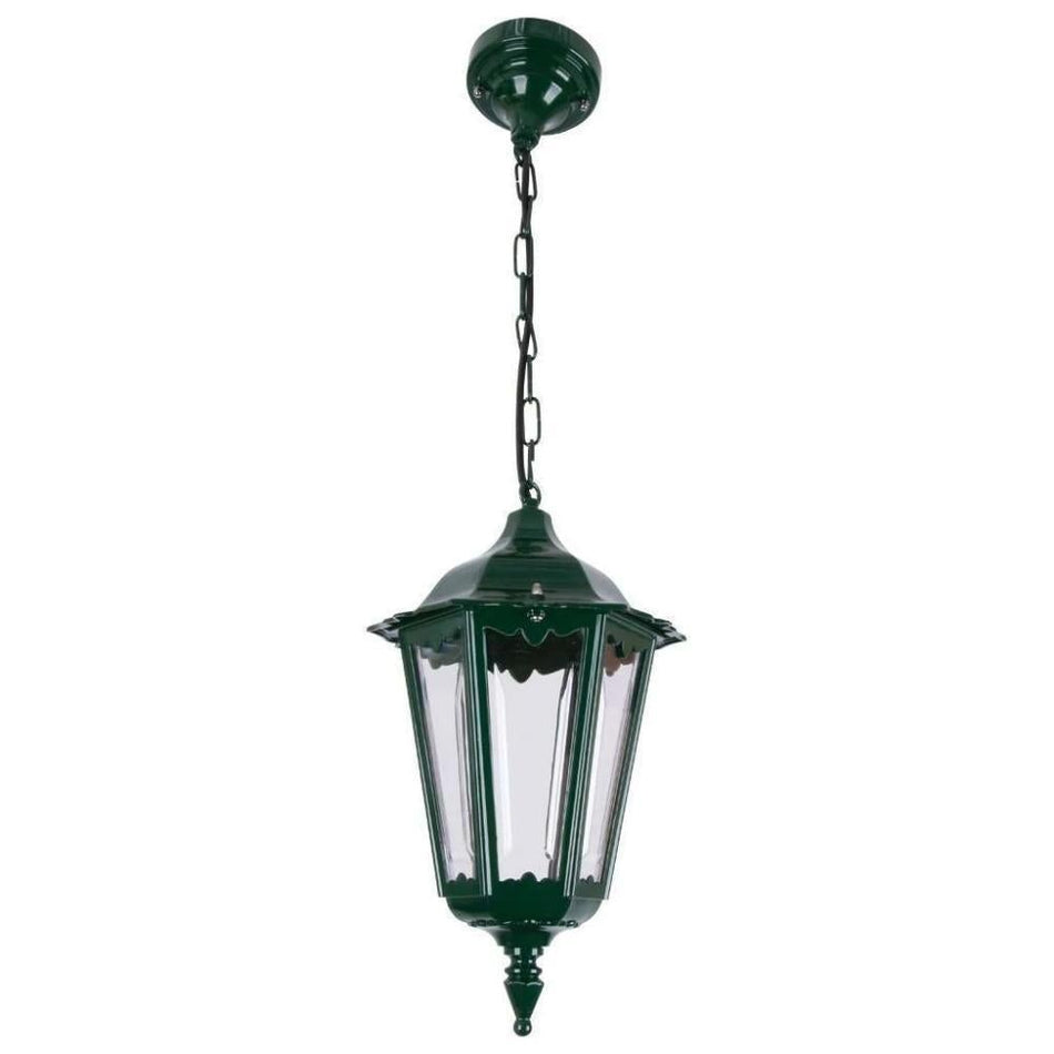 GT-130 Chester Pendant Light - Powder Coated Finish / B22 - Green