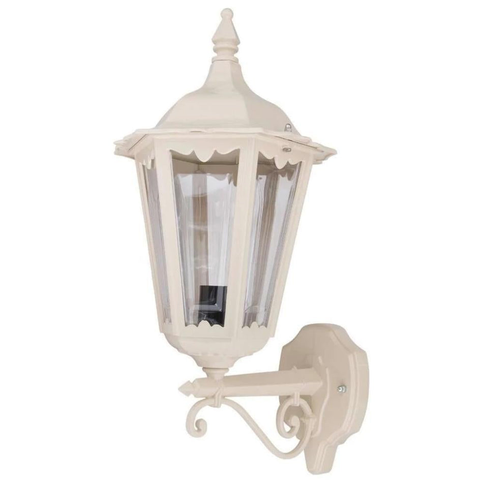 GT-131 Chester Upward Wall Light - Powder Coated Finish / B22 - Beige