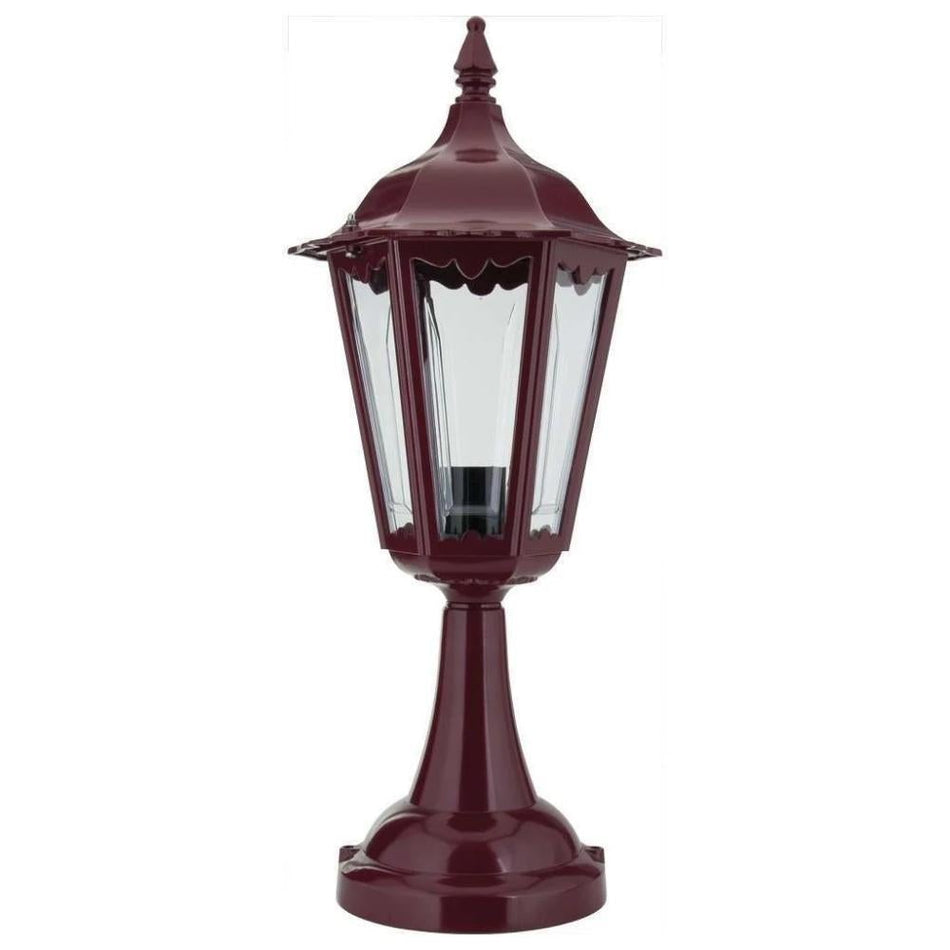 GT-133 Chester Pillar Mount - Powder Coated Finish / B22 - Burgundy