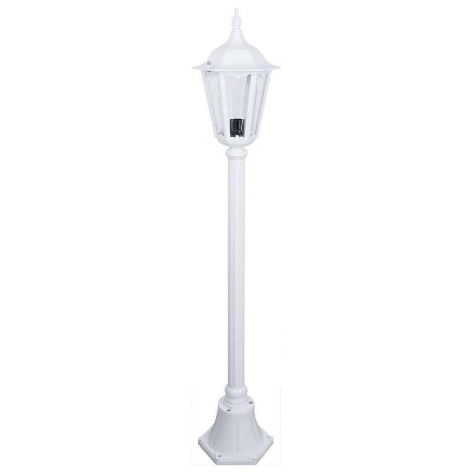 GT-134 Chester Single Head Short Post Light - Powder Coated Finish / B22 - White