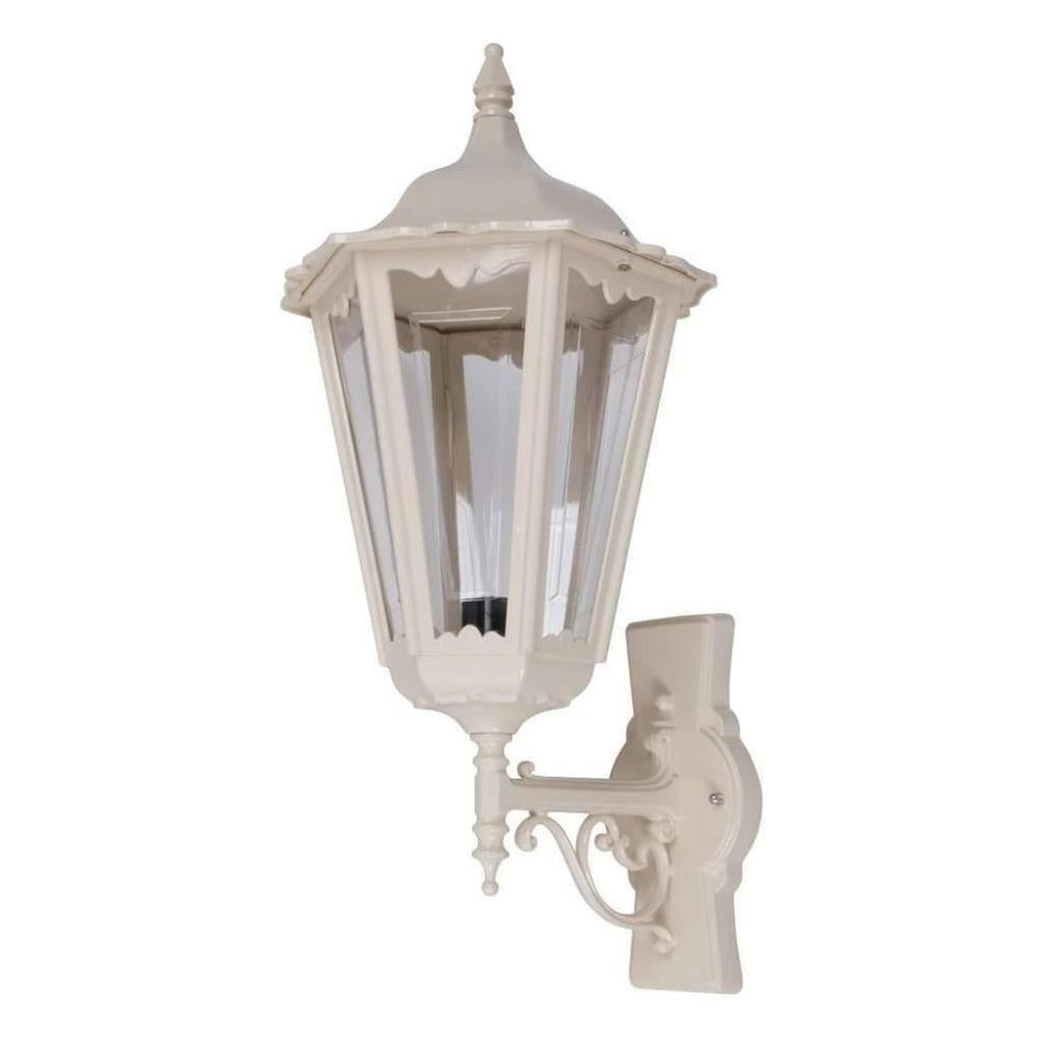 GT-161 Chester Large Upward Wall Light - Powder Coated Finish / B22 - Beige