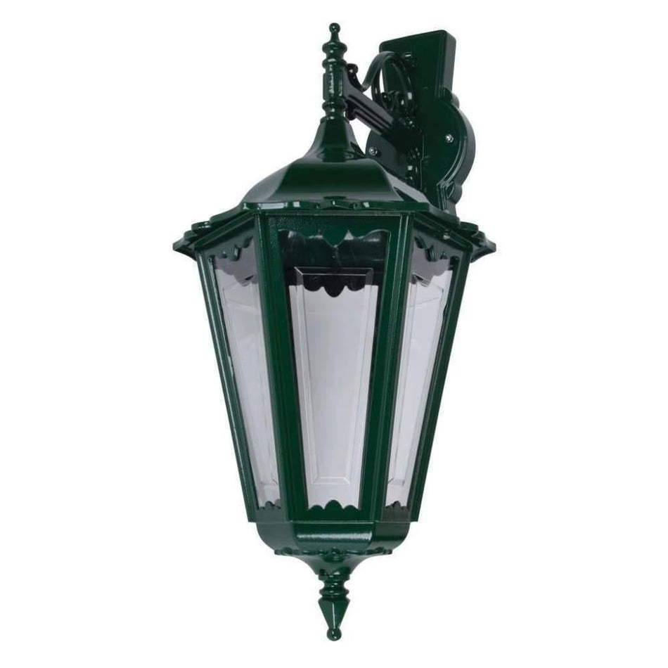GT-162 Chester Large Downward Wall Light - Powder Coated Finish / B22 - Green