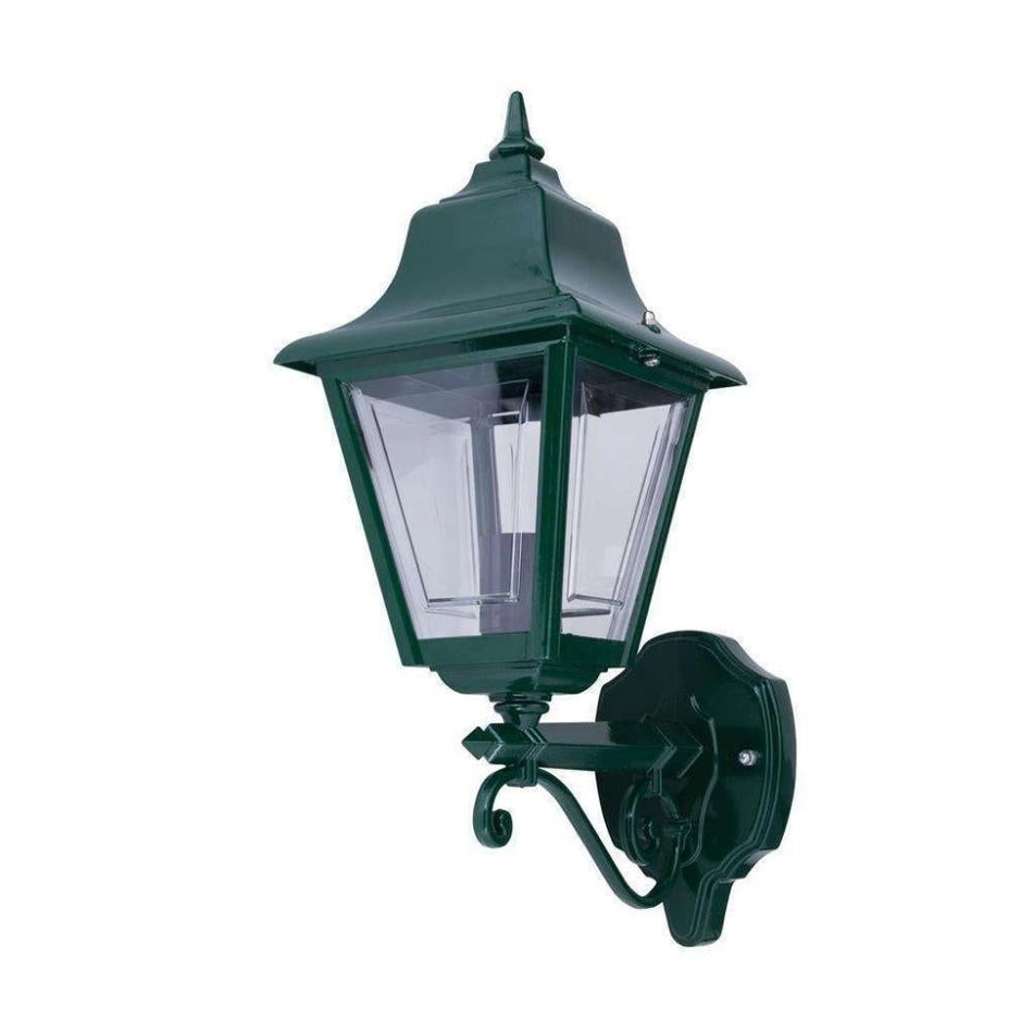 GT-231 Paris Upward Wall Light - Powder Coded Finish / B22 - Green