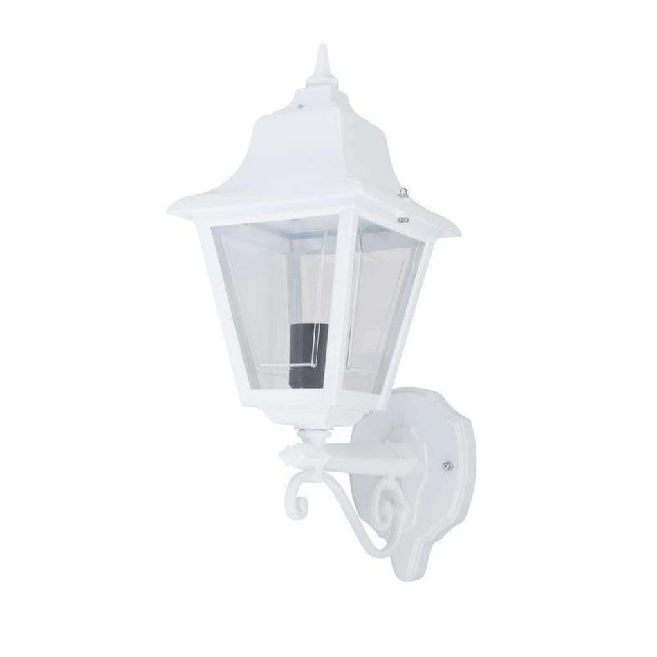 GT-231 Paris Upward Wall Light - Powder Coded Finish / B22 - White