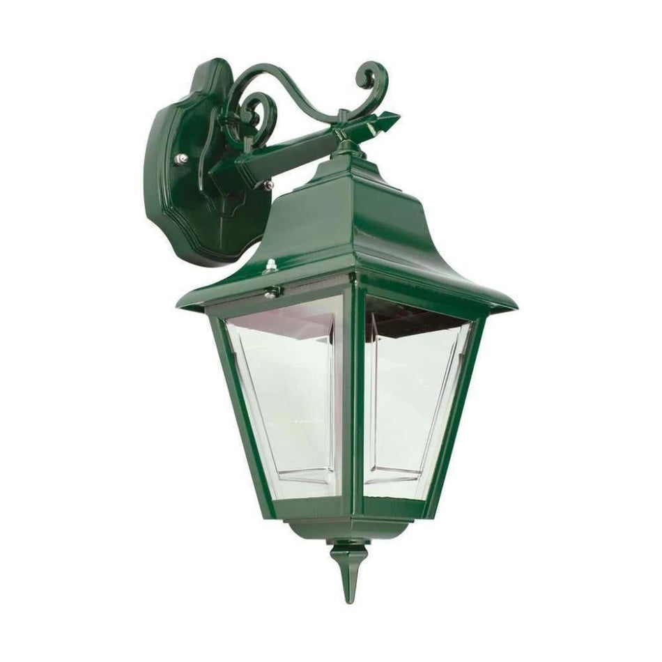 GT-232 Paris Downward Wall Light - Powder Coated Finish / B22 - Green
