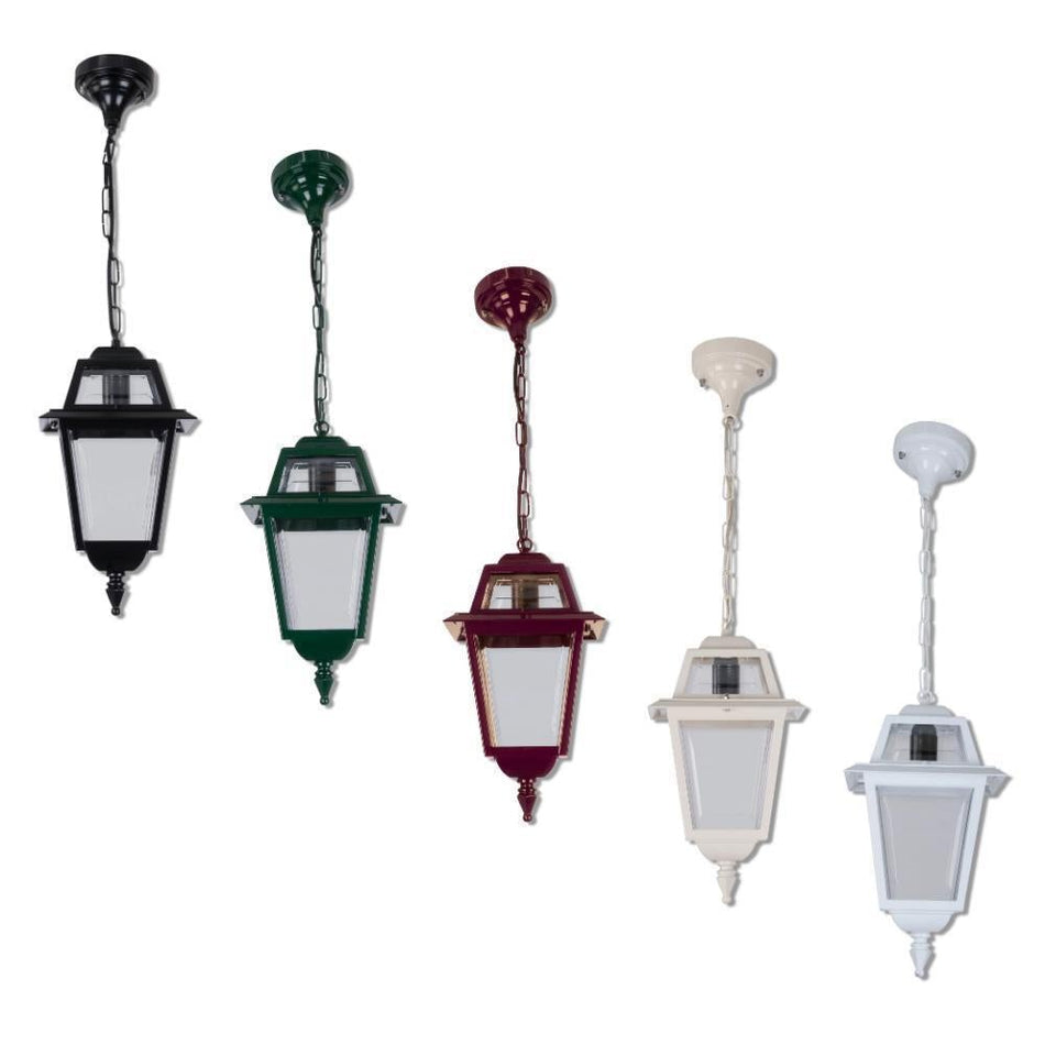 GT-270 Avignon Pendant Light - Powder Coated Finish / B22 - White