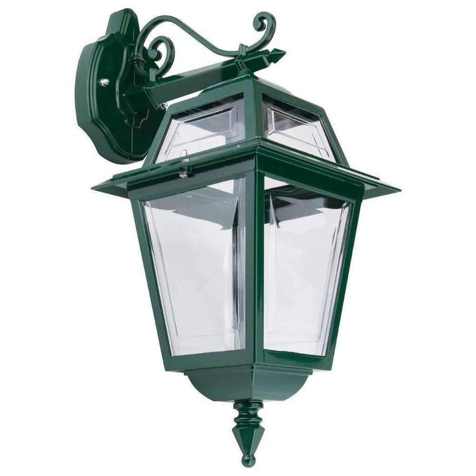 GT-272 Avignon Downward Wall Light - Powder Coated Finish / B22 - Green