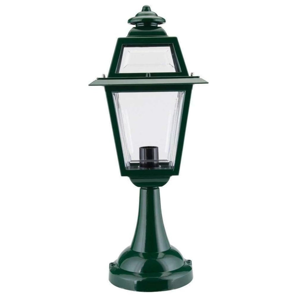 GT-273 Avignon Pillar Mount Light - Powder Coated Finish / B22 - Green