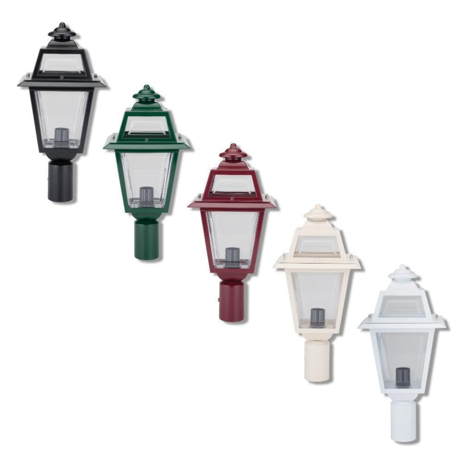 GT-289 Avignon Post Top Light - Powder Coated Finish / B22 - Beige