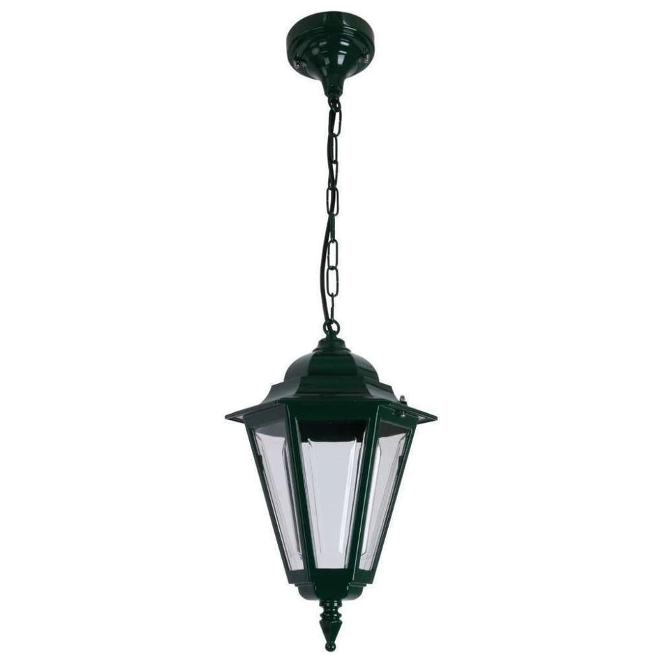 GT-420 Turin Pendant Light - Powder Coated Finish / B22 -  Green