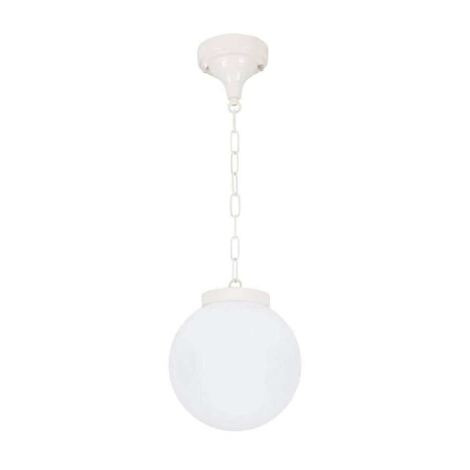GT-535 Siena 20cm Sphere Pendant - Powder Coated Finish / E27 - Beige