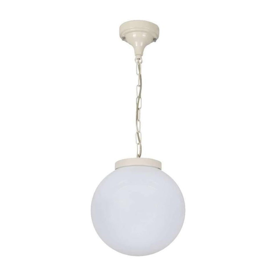 GT-536 Siena 25cm Sphere Pendant - Powder Coated Finish / E27 - Beige