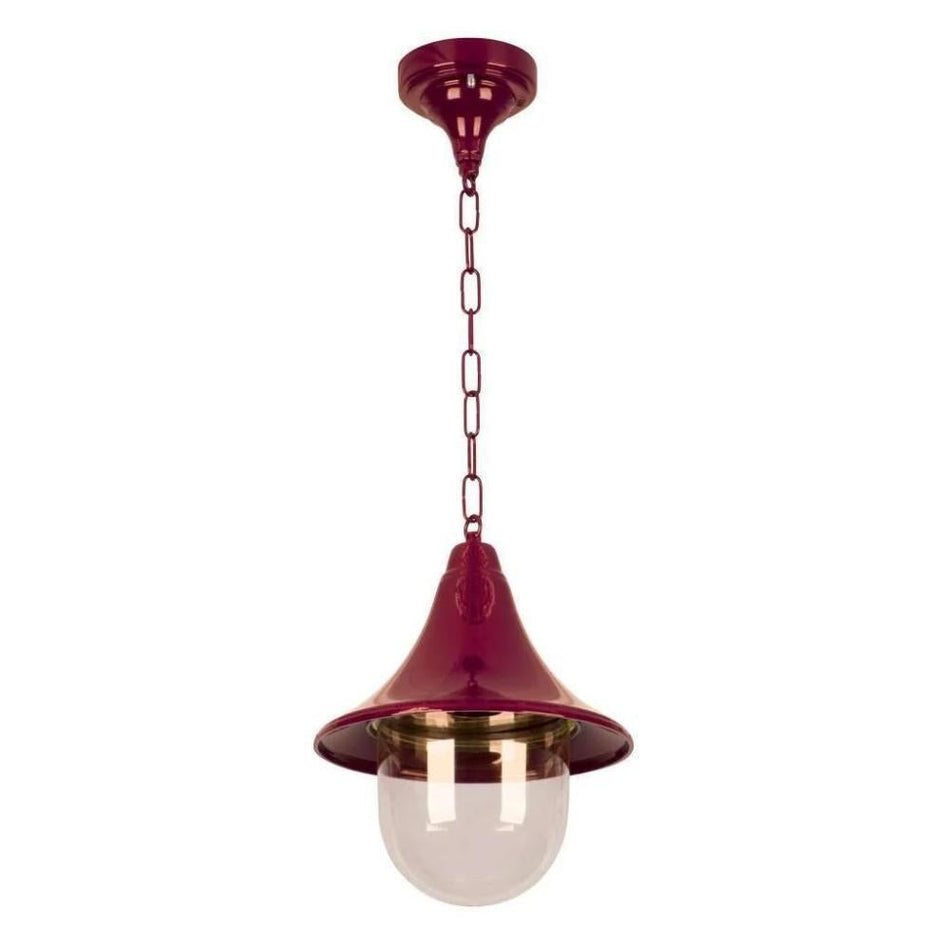 GT-650 Monaco Pendant Light - Powder Coated Finish / E27 - Burgundy