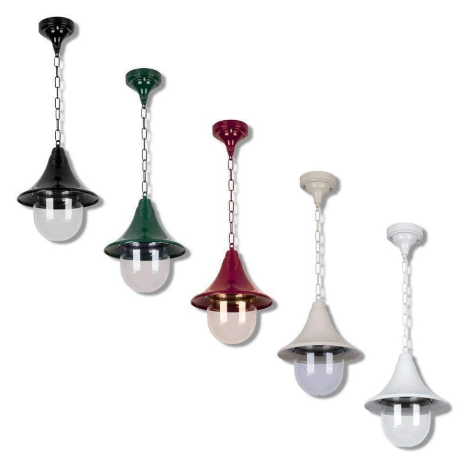 GT-650 Monaco Pendant Light - Powder Coated Finish / E27 - White