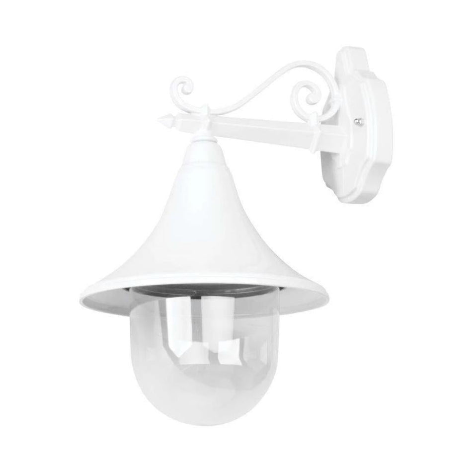 GT-654 Monaco Hanging Wall Light - Powder Coated Finish / E27 - White