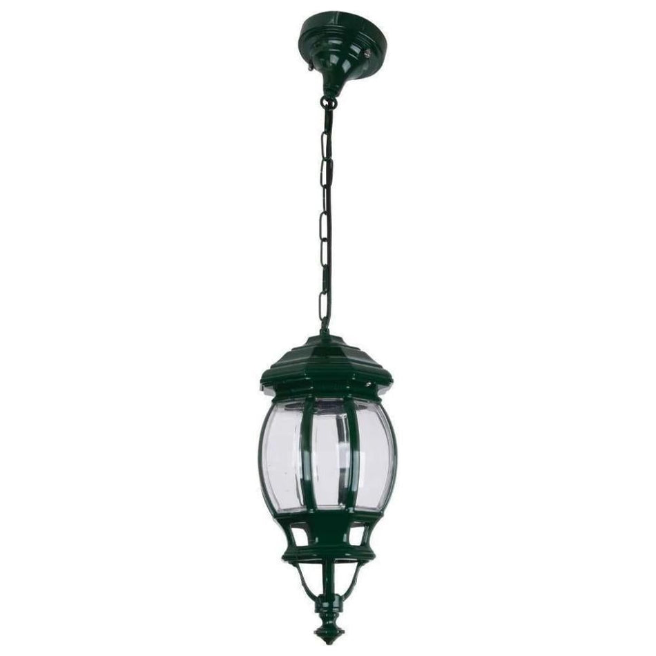 GT-670 Vienna Pendant Light - Powder Coated Finish / B22 - Green