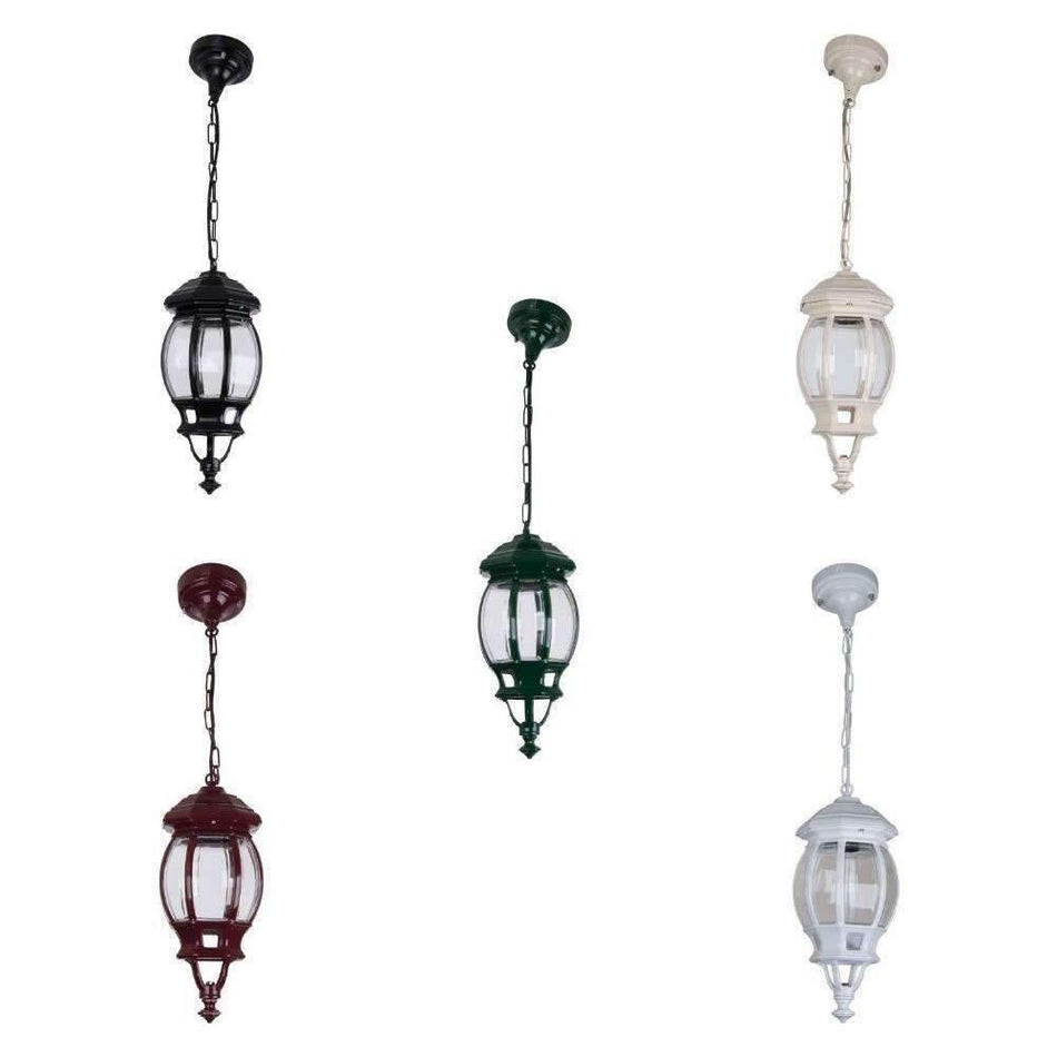 GT-670 Vienna Pendant Light - Powder Coated Finish / B22 - White