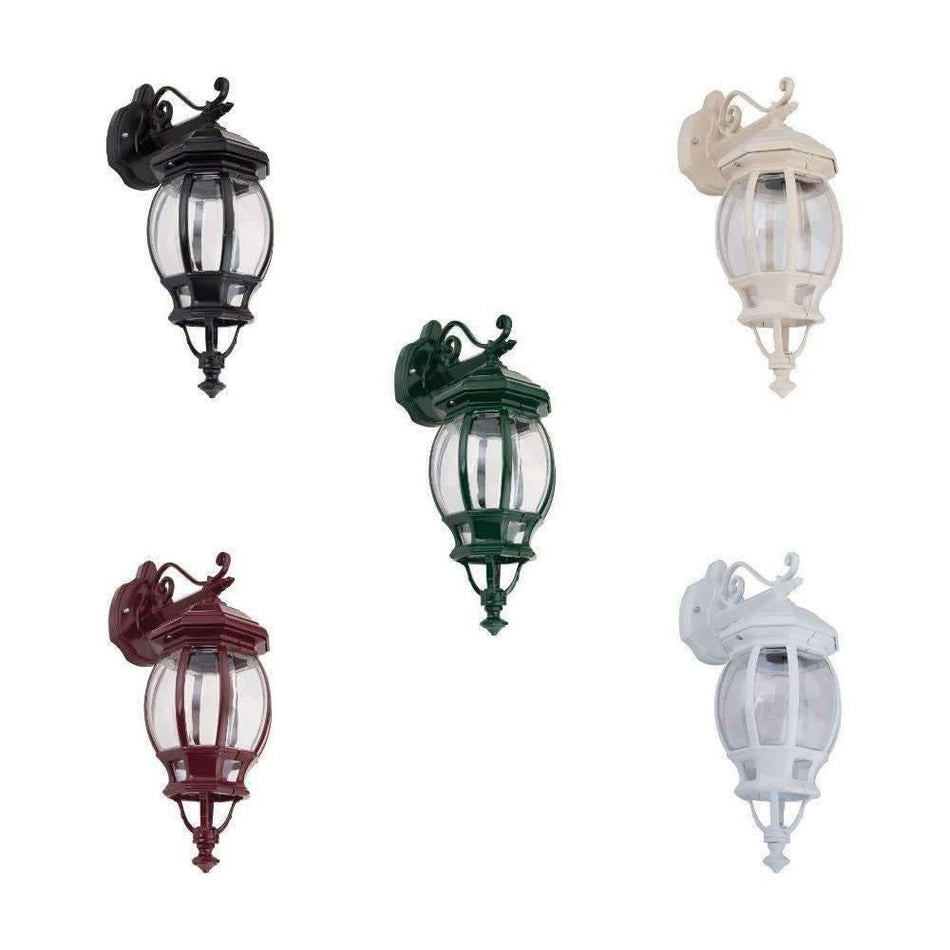 GT-672 Vienna Downward Wall Light - Powder Coated Finish / B22 - Beige