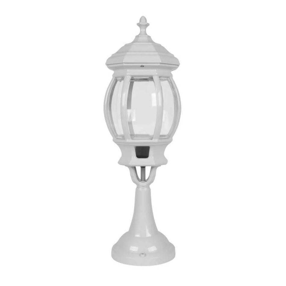 GT-693 Vienna Large Pillar Mount Light - Powder Coated Finish / B22 - White