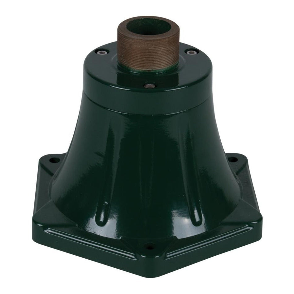 GTA-832 Post Base complete with Thread to suit Traditional Exterior Range - Green