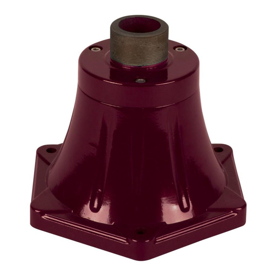 GTA-832 Post Base complete with Thread to suit Traditional Exterior Range - Burgundy